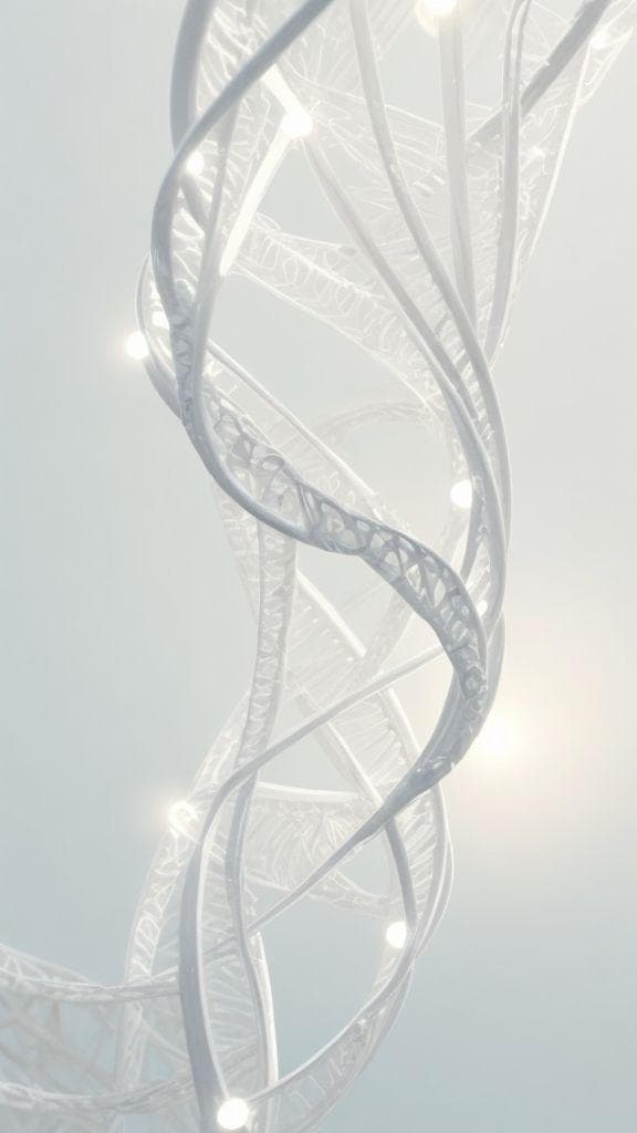 DNA helix visualization representing regenerative science